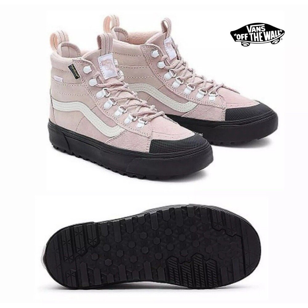 VANS SK8-Hi DR MTE-2 Waterproof Primaloft Shoes Pink Women's Size 8 NEW